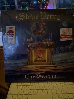 Steve Perry The Season Target Red Vinyl LP w Christmas Card New Sealed  Foto 1 de 2
