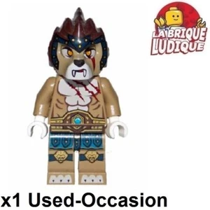 LEGO Figurine Minifig Chima Longtooth Tiger Tooth Sabre Lion loc027 Used Tf - Picture 1 of 1