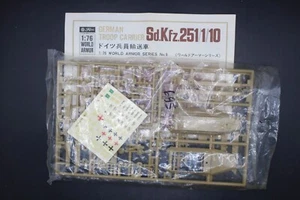 Fujimi 1/76 World Armor Series porta truppe tedesco Sd.Kfz. 251/1 10 - Foto 1 di 3