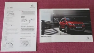 (2016 PRINT) PEUGEOT 2008 (2016 - 2019) OWNERS MANUAL - HANDBOOK - USER GUIDE. - Picture 1 of 8