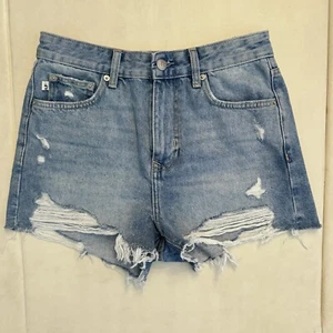 Pantalones cortos de tiro alto Lovers + Friends Jack en Peyton talla 27 - Imagen 1 de 4