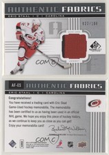 2011-12 SP Game Used Edition Authentic Fabrics /100 Eric Staal #AF-ES