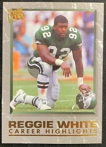 1992 Fleer Ultra Reggie White Career Highlights #9 HOF 2022 Estate Sale - NICE! - Bild 1 von 2
