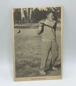 Ville Pörhölä - Finnischer Meister 1920 Olympiade - UVPC Postkarte - UNBESPIELT - Bild 1 von 2