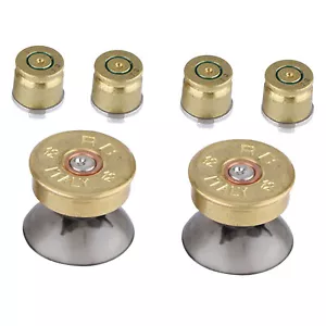 6 Stck. Gold Metall Kugel Tasten & Daumenstick Mod Kit für PS4 Controller GHB - Bild 1 von 23