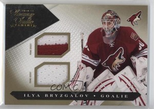 2010 Panini Luxury Suite Jersey Gold Prime Jersey/Patch /10 Ilya Bryzgalov Patch