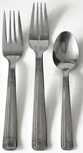 Cuisinart Stainless CASCADE FORK KNIFE SPOON FLATWARE SILVERWARE **YOUR CHOICE** - Picture 1 of 3