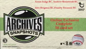 2017 Topps Archives Snapshots Complete 50 card set - Picture 1 of 1