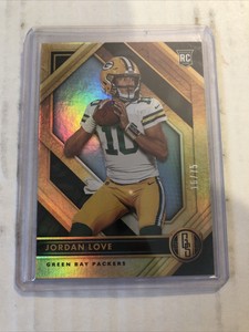 2020 Panini Gold Standard Jordan Love Rc 104 16/75 Card