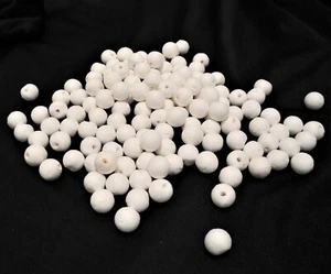 200 PIECES 15mm COTTON PAPER BALLS FOR CRAFTING JEWELLERY DECOUPAGE PAPER CRAFTS - Picture 1 of 2