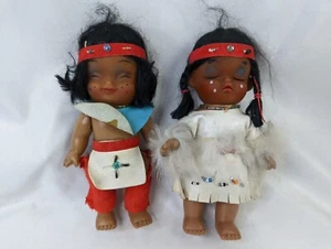 Moody Cutie Indian Doll Figure 6.5 Inch Boy Girl #7 - Picture 1 of 9