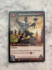WoW TCG High Chieftain Baine Bloodhoof - Twilight of the Dragons 141