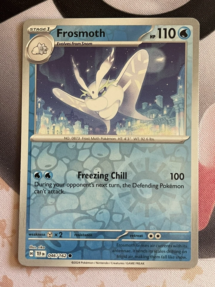Pokémon TCG Frosmoth 046/162 SV05: Temporal Forces Reverse Holo Uncommon - Image 1 of 1