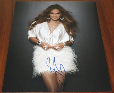 Pretty Jennifer Lopez Signed 11x14 American Idol In Living Color Exact Proof Cover