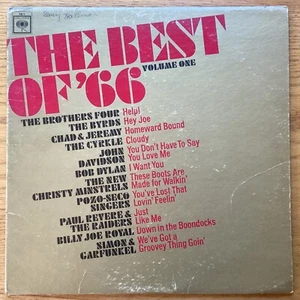 “The Best Of ‘66 Volume One" 33 1/3 rpm LP, TB1, Byrds, Bob Dylan, The Cyrkle - Picture 1 of 4
