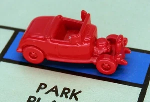 1932 Ford HiBoy Roadster Red '32 Color Monopoly Board Mover Token Game Piece - Picture 1 of 2