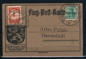 1912  DARMSTAD TARJETA POSTAL CIRCULADA - Picture 1 of 1