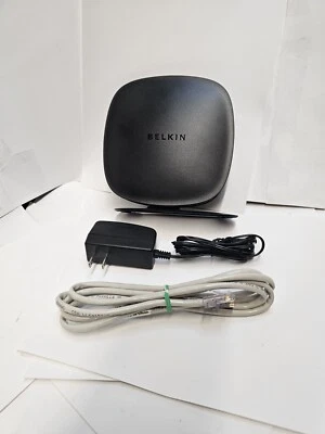 Belkin N150 150 Mbps 4-Port 10/100 Wireless N Router (F9K1001v4) + Power Cord - Image 1 of 4