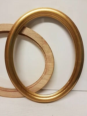 FRATELLIMORANA.IT Cornice ovale in legno oro foglia per quadri, foto, stampe,poster ecc. italiane