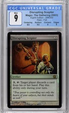 DISRUPTING SCEPTER Eighth 8th Edition Foil CGC 9.0 Graded MTG [Card Kingdom]