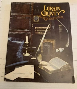 Lorain County Sesquicentennial 1824-1974 Book Ohio History Avon Oberlin Grafton - Picture 1 of 6