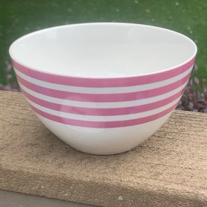 Ciotola multiuso Lenox Continental da pranzo rosa a righe 5 7/8" - Foto 1 di 8