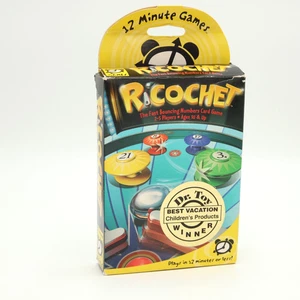 NEW Ricochet Fast Bouncing Numbers Card Game 2004 12 Minute Games Ages 10+ - Picture 1 of 10