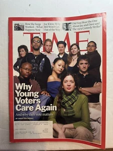 Time Magazine Why Young Votes Care Again- February 11, 2008 M106 - Bild 1 von 2