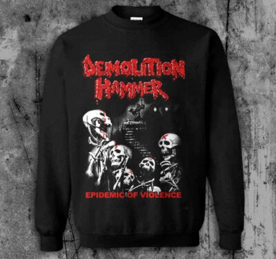 Demolition Hammer 'Epidemic Of Violence' Sweatshirt - Image 1 of 3