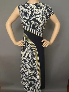 New Authentic Sportmax by Max Mara Floral Flare Dress, Size 0,MSRP $1265.00Italy - Picture 1 of 12