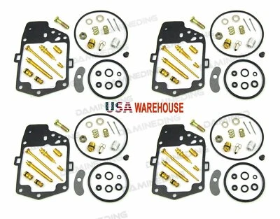 4 X KIT RECONSTRUCCIÓN REPARACIÓN CARBURADOR 1976 GL1000 K1 GL 1000 K1 - EE. UU. Foto 1 de 4