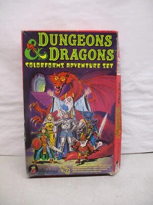 Juego de aventura Colorforms Dungeons and Dragons 1983 Foto 1 de 4
