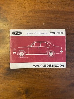 Uso e Manutenzione - Ford Escort - Immagine 1 di 4