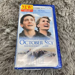 October Sky VHS Universal Jake Gyllenhaal SEALED Cassette Tape - Picture 1 of 10