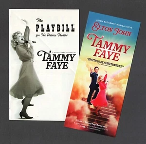 Elton John "TAMMY FAYE" Katie Brayben / 140th Anniversary 2024 FLOP Playbill - Picture 1 of 13