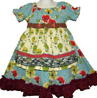 MATILDA JANE Dress Girls 6 Paint By Numbers Homegrown PEASANT Apron Twirling