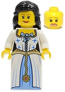 Lego Pirates Minifigure Admiral's Daughter (Maiden) pi086 6243 852751 Brand New