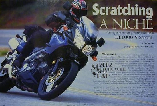 2002 DL1000 V-Strom Motorcycle Article DL 1000 - Image 1 of 1