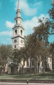 First Baptist Church, the Mother Church, Providence, Rhode Island --POSTKARTE - Bild 1 von 2