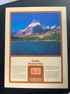 US Scott 748 MNH 1934 9c Glacier National Parks panel - Picture 1 of 1
