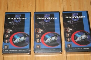 Babylon 5 Collectors Edition VHS Set of 3 Tapes Sealed, New - Picture 1 of 3