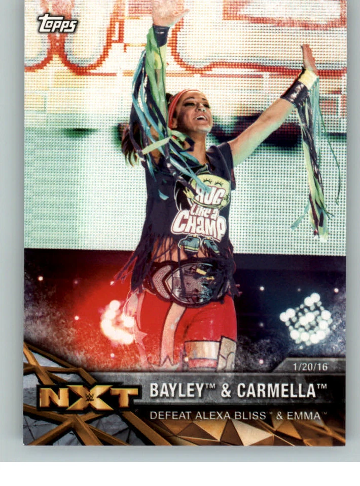 2017 WWE Women's Division NXT Moments #11 Bayley - Image 1 of 1
