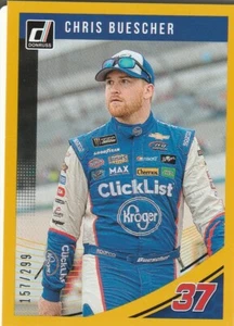 Donruss Nascar Racing Gold Parallel 2019 Chris Buescher 79/299 - Imagen 1 de 1