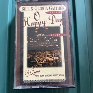 Bill & Gloria Gaither O Happy Day Gospel Cassette 1S05 - Imagen 1 de 2