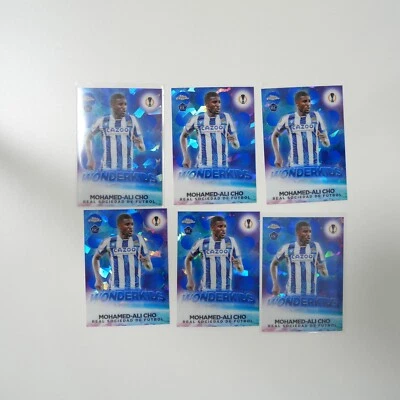 2022-23 Topps Chrome UEFA Wonderkids #W-11 Mohamed-Ali Cho (×6) - Image 1 of 2