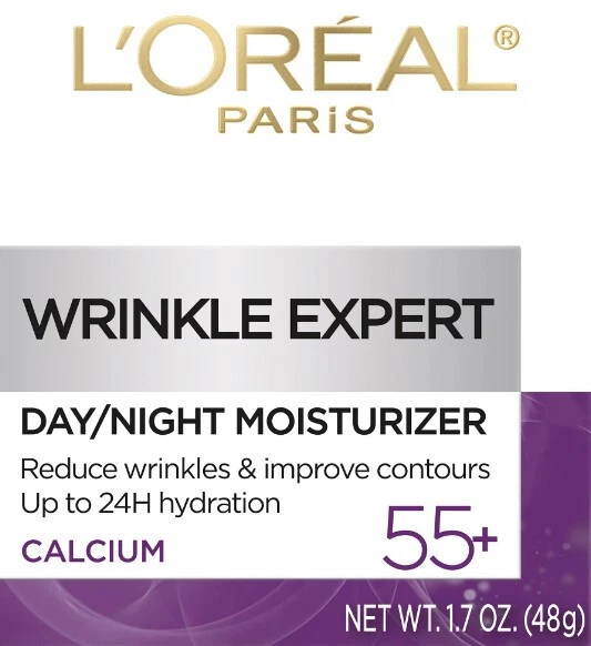 L'Oreal Wrinkle Exper - Anti-Arrugas - Crema Hidratante 55+ Antiarrugas 48g Foto 1 de 4