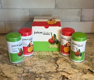 Juice Plus + Essentials - 2 Fruit & 2 Vegetable Blends (4 Bottles/480 Cap) 11/25 - Picture 1 of 6