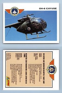 OH-6 Cayuse #74 Wings Of Fire 1992 Panini Trading Card
