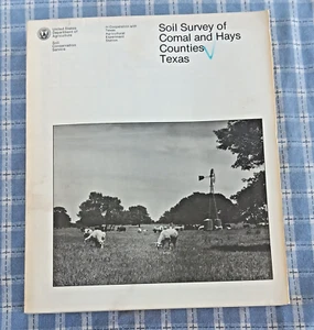 Soil Survey of Comal and Hays Counties, Texas. USDA Soil Conservation Svc 1984 - Picture 1 of 2
