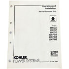 Kohler TP-5736 2/9a Genuine OEM Marine Generator Operation & Installation Manual